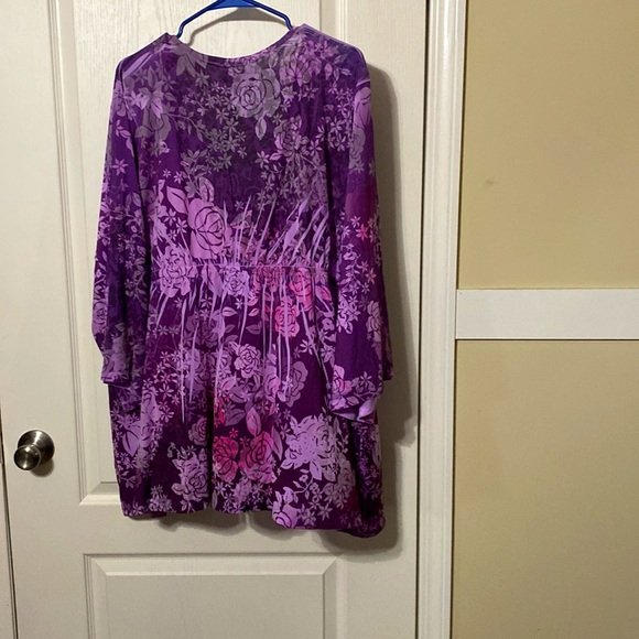 Faded Glory Women’s Plus Size Baby Doll type shirt. - Picture 4 of 6